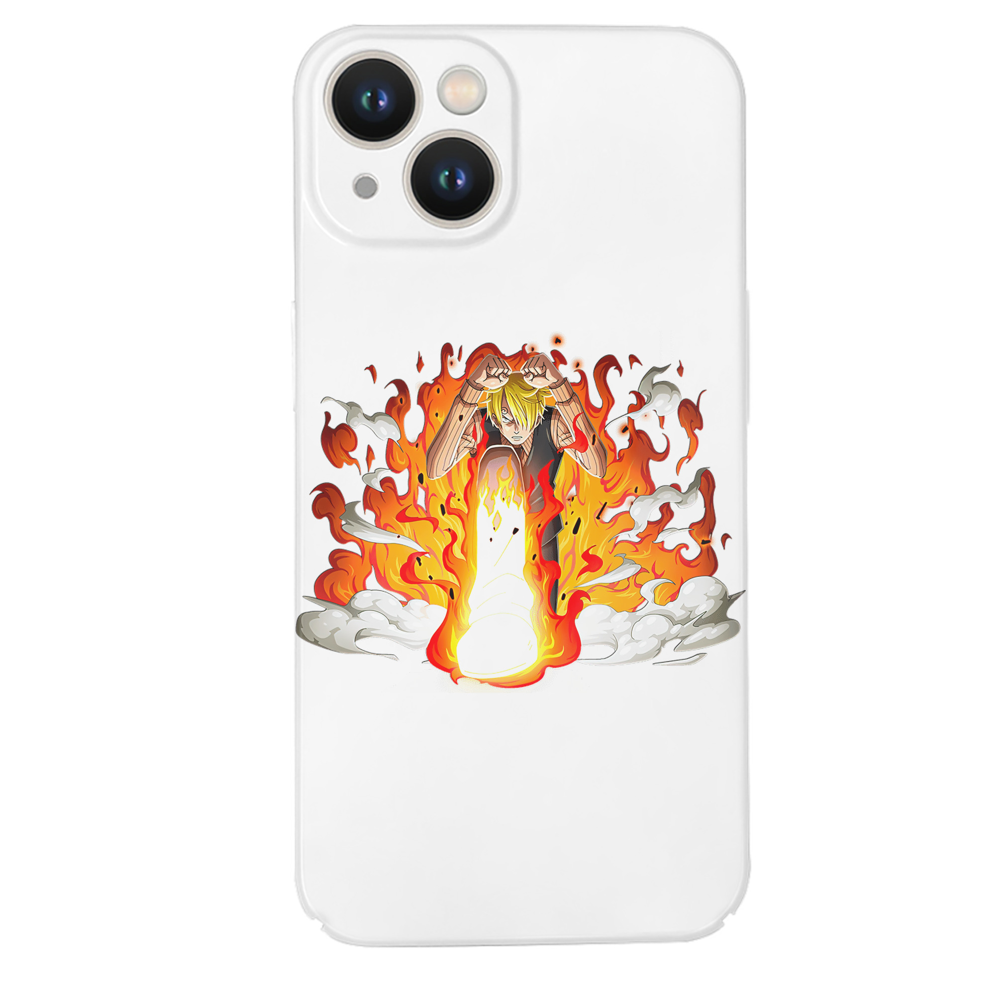 （画像用） ワンピース サンジ ONE PIECE Sanji 【iPhone 14シリーズ対応】ハードケース